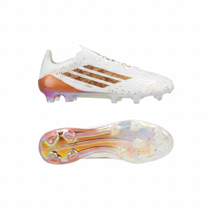 F50 Elite Salah FG White / Gold